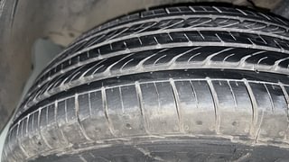 Used 2023 Tata Punch Creative AMT Dual Tone Petrol Automatic tyres LEFT FRONT TYRE TREAD VIEW