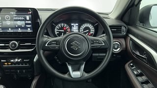 Used 2024 Maruti Suzuki Grand Vitara Zeta Smart Hybrid Petrol Manual interior STEERING VIEW