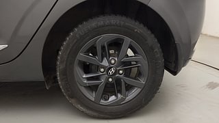 Used 2022 Hyundai Grand i10 Nios Sportz 1.2 Kappa VTVT Petrol Manual tyres LEFT REAR TYRE RIM VIEW
