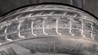 Used 2016 Datsun Redi-GO [2015-2019] T (O) Petrol Manual tyres RIGHT REAR TYRE TREAD VIEW