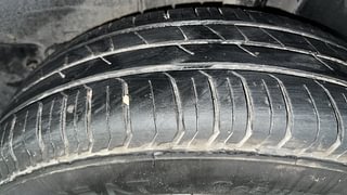 Used 2021 Tata Punch Accomplished Dazzle Pack MT Petrol Manual tyres LEFT REAR TYRE TREAD VIEW