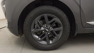 Used 2022 Hyundai Grand i10 Nios Sportz 1.2 Kappa VTVT Petrol Manual tyres LEFT FRONT TYRE RIM VIEW