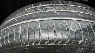 Used 2021 Tata Punch Accomplished Dazzle Pack MT Petrol Manual tyres LEFT FRONT TYRE TREAD VIEW