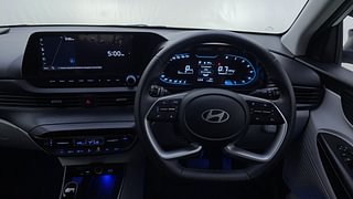 Used 2024 Hyundai New i20 Asta (O) 1.2 IVT Petrol Automatic interior STEERING VIEW
