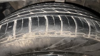 Used 2022 Hyundai Alcazar Signature (O) 6 STR 1.5 Diesel AT Diesel Automatic tyres LEFT FRONT TYRE TREAD VIEW