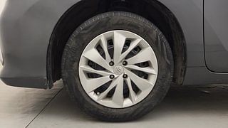 Used 2022 Toyota Glanza S Petrol Manual tyres LEFT FRONT TYRE RIM VIEW