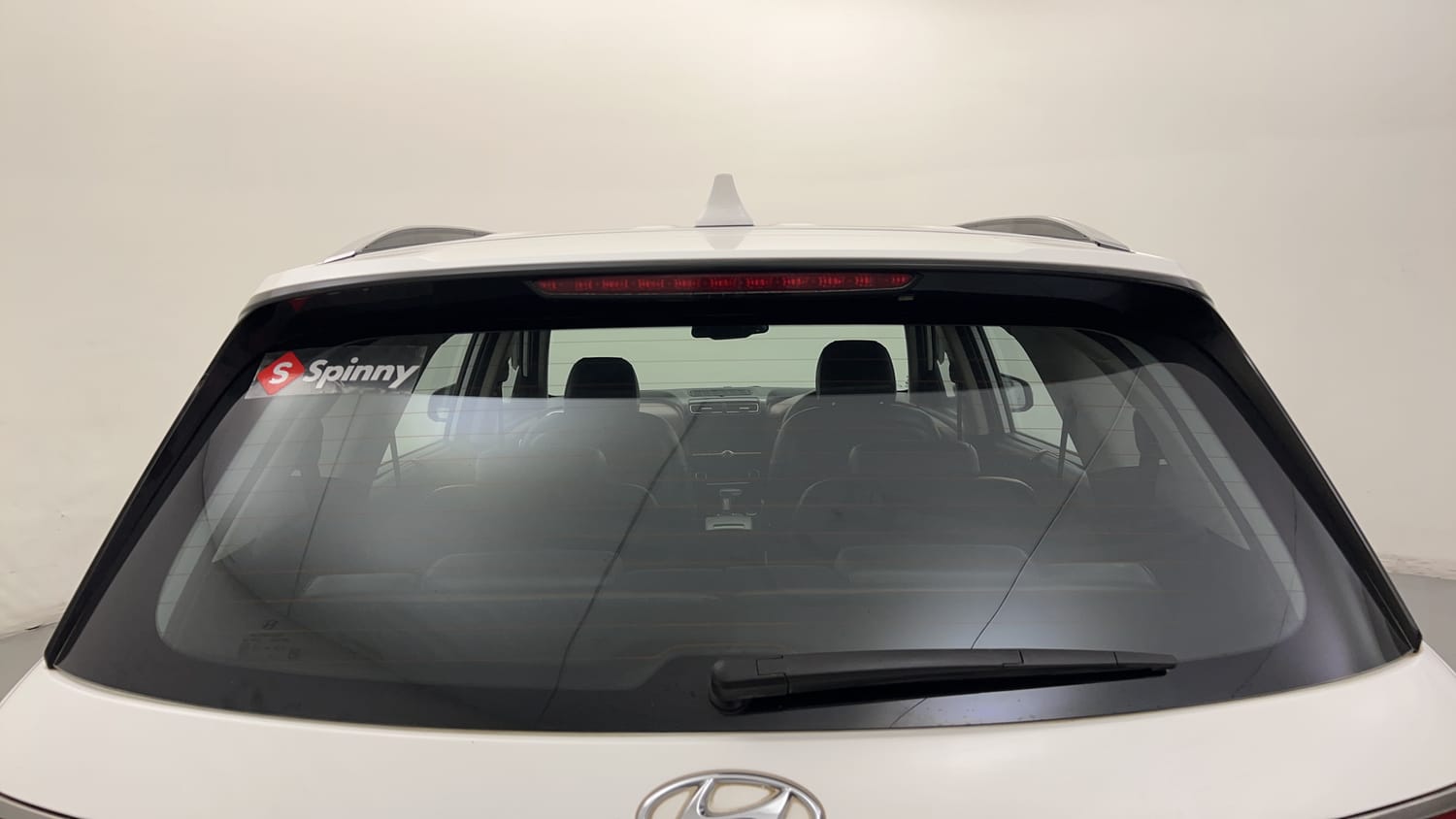 New Hyundai Alcazar exterior BACK WINDSHIELD VIEW