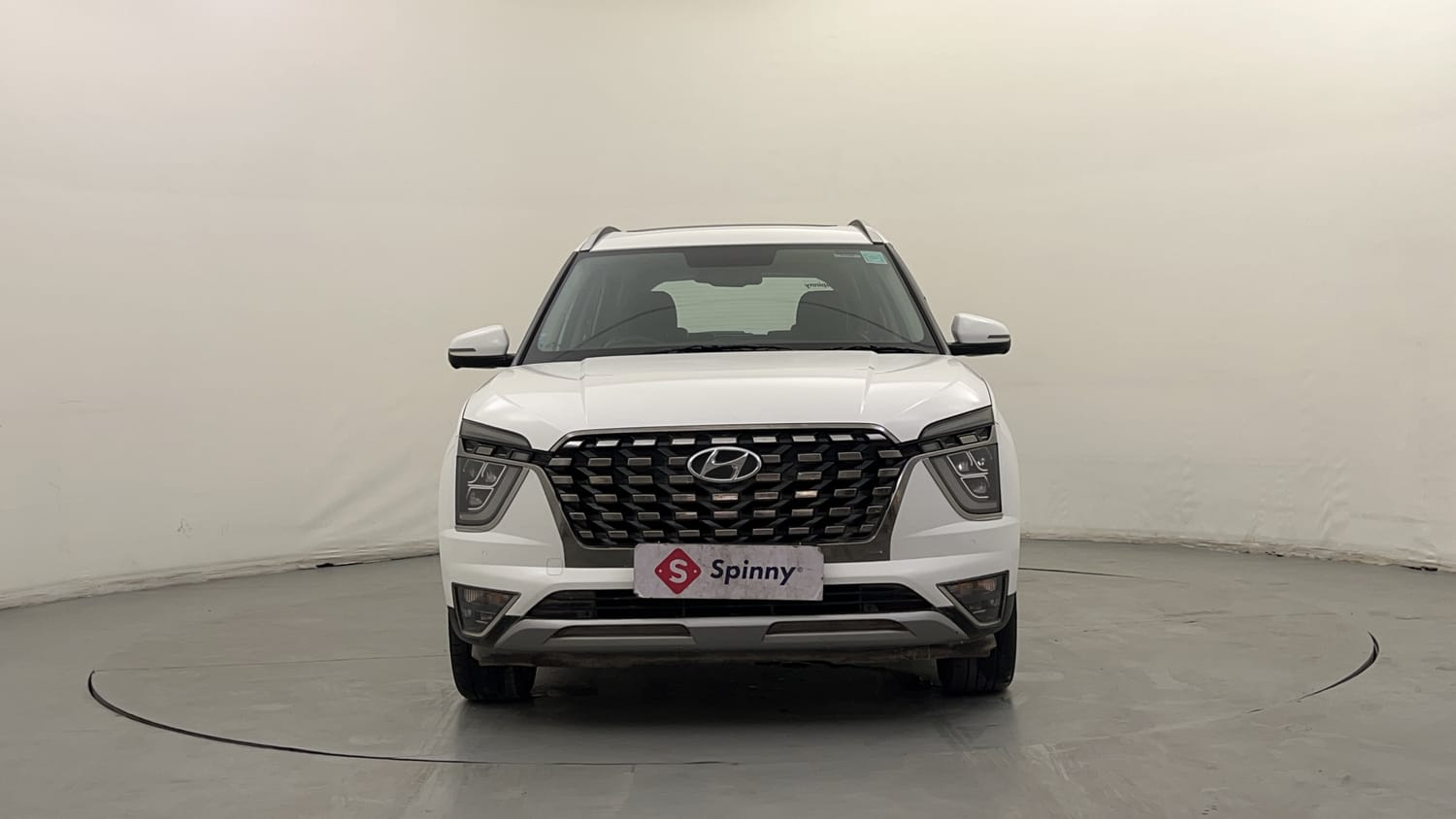 New Hyundai Alcazar exterior FRONT VIEW