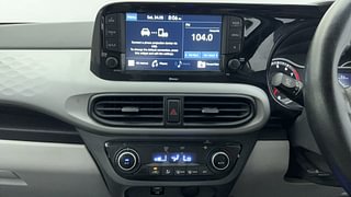 Used 2020 Hyundai Grand i10 Nios Sportz AMT 1.2 Kappa VTVT Petrol Automatic interior MUSIC SYSTEM & AC CONTROL VIEW