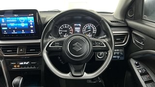 Used 2022 Maruti Suzuki Brezza ZXI Plus AT Dual Tone Petrol Automatic interior STEERING VIEW