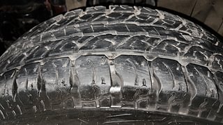 Used 2021 Mahindra Thar LX Hard Top Petrol AT Petrol Automatic tyres LEFT FRONT TYRE TREAD VIEW