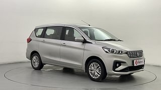 Used 2019 Maruti Suzuki New Ertiga ZXi Plus Petrol Manual exterior RIGHT FRONT CORNER VIEW