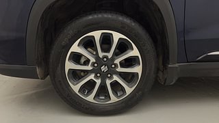 Used 2023 Maruti Suzuki Grand Vitara Alpha Smart Hybrid Petrol Manual tyres LEFT FRONT TYRE RIM VIEW