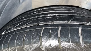 Used 2020 Hyundai Creta SX OPT Turbo DCT Petrol Petrol Automatic tyres LEFT FRONT TYRE TREAD VIEW