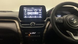 Used 2023 Maruti Suzuki Grand Vitara Zeta Smart Hybrid Petrol Manual interior MUSIC SYSTEM & AC CONTROL VIEW
