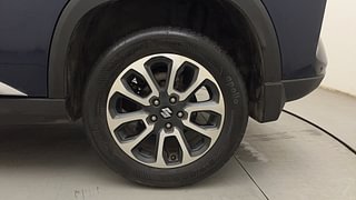 Used 2023 Maruti Suzuki Grand Vitara Alpha Smart Hybrid Petrol Manual tyres LEFT REAR TYRE RIM VIEW
