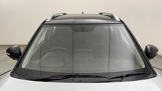 Used 2022 Maruti Suzuki Brezza ZXI Plus AT Dual Tone Petrol Automatic exterior FRONT WINDSHIELD VIEW
