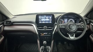 Used 2023 Maruti Suzuki Grand Vitara Alpha Smart Hybrid Petrol Manual interior DASHBOARD VIEW
