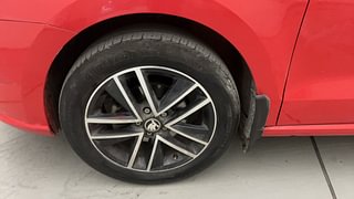 Used 2019 Skoda Rapid new [2016-2020] Style Petrol Petrol Manual tyres LEFT FRONT TYRE RIM VIEW