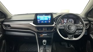 Used 2022 Maruti Suzuki Brezza ZXI Plus AT Dual Tone Petrol Automatic interior DASHBOARD VIEW