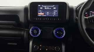 Used 2021 Mahindra Thar LX Hard Top Petrol AT Petrol Automatic interior MUSIC SYSTEM & AC CONTROL VIEW