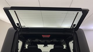 Used 2021 Mahindra Thar LX Hard Top Petrol AT Petrol Automatic interior DICKY DOOR OPEN VIEW