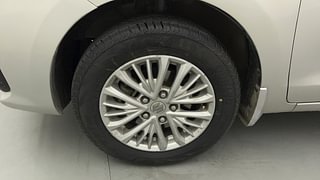 Used 2019 Maruti Suzuki New Ertiga ZXi Plus Petrol Manual tyres LEFT FRONT TYRE RIM VIEW