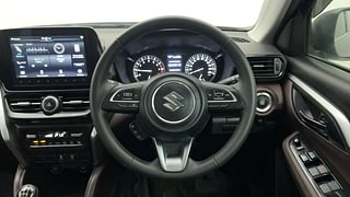 Used 2023 Maruti Suzuki Grand Vitara Alpha Smart Hybrid Petrol Manual interior STEERING VIEW