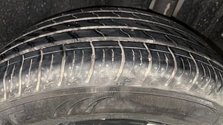 Used 2022 Maruti Suzuki Brezza ZXI Plus AT Dual Tone Petrol Automatic tyres LEFT REAR TYRE TREAD VIEW