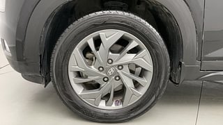 Used 2020 Hyundai Creta SX OPT Turbo DCT Petrol Petrol Automatic tyres LEFT FRONT TYRE RIM VIEW