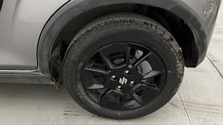Used 2022 Maruti Suzuki Ignis Zeta 1.2 MT Petrol Manual tyres LEFT REAR TYRE RIM VIEW
