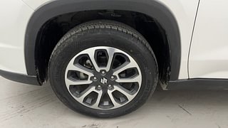 Used 2023 Maruti Suzuki Grand Vitara Alpha Smart Hybrid Petrol Manual tyres LEFT FRONT TYRE RIM VIEW