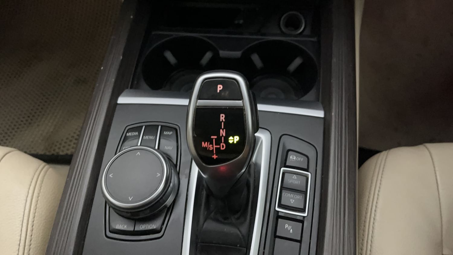 New BMW X5 interior GEAR  KNOB VIEW