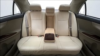 Used 2012 Toyota Corolla Altis 1.8 G Petrol Manual interior REAR SEAT CONDITION VIEW