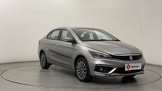 Used 2019 Maruti Suzuki Ciaz Alpha Petrol Petrol Manual exterior RIGHT FRONT CORNER VIEW