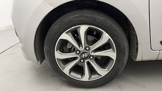 Used 2014 Hyundai Xcent SX 1.2 (O) Petrol Manual tyres LEFT FRONT TYRE RIM VIEW
