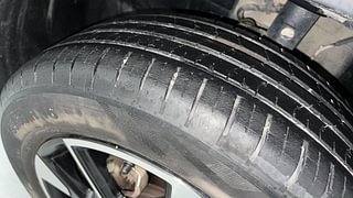Used 2022 Tata Punch Creative AMT Dual Tone Petrol Automatic tyres LEFT FRONT TYRE TREAD VIEW