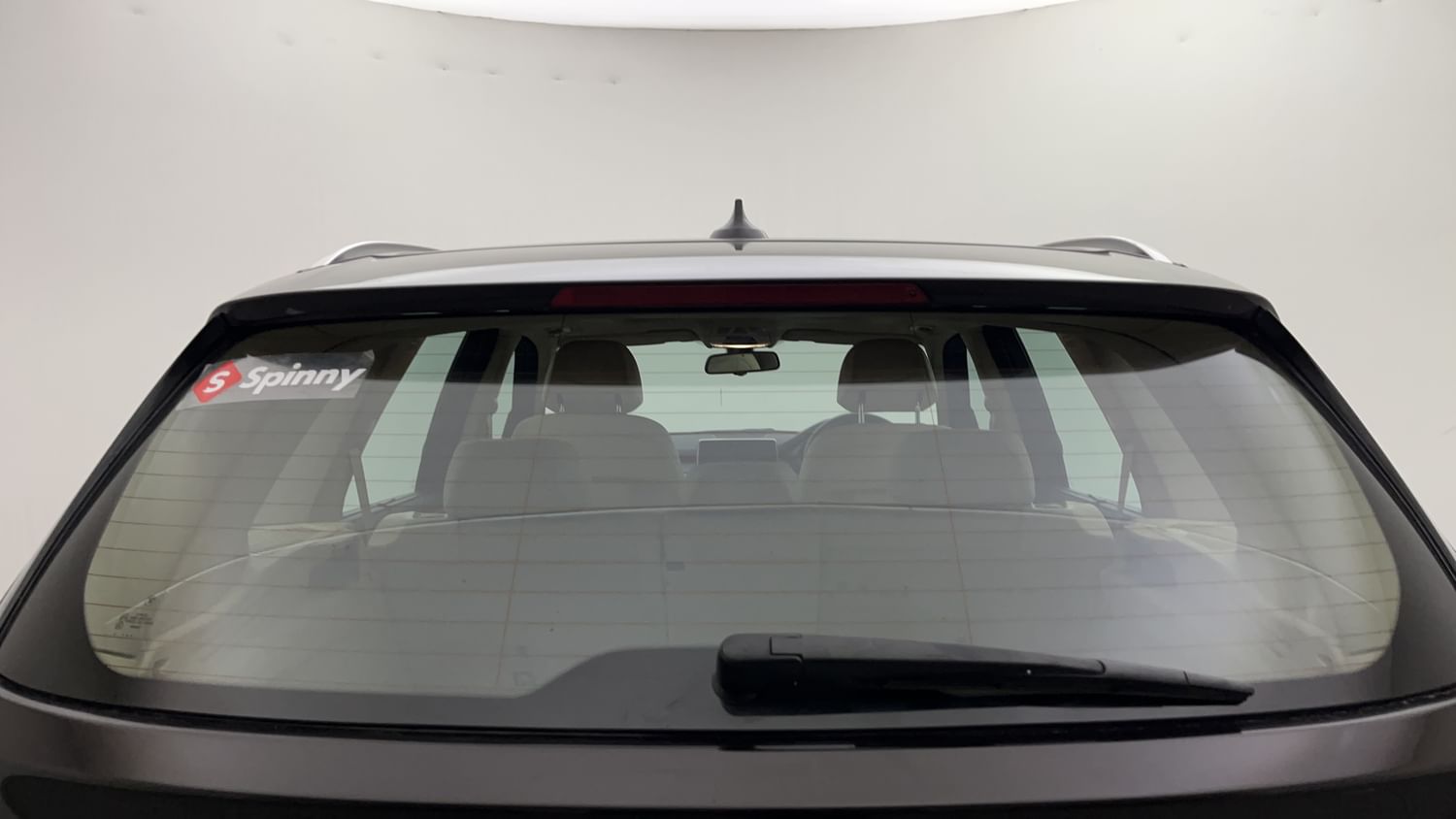New BMW X5 exterior BACK WINDSHIELD VIEW