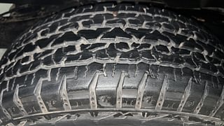 Used 2022 Mahindra Thar LX 4 STR Hard Top Petrol AT 4WD Petrol Automatic tyres RIGHT REAR TYRE TREAD VIEW