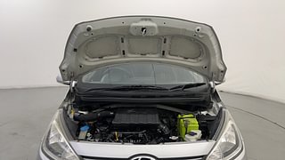 Used 2014 Hyundai Xcent SX 1.2 (O) Petrol Manual engine ENGINE & BONNET OPEN FRONT VIEW