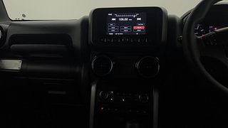 Used 2022 Mahindra Thar LX 4 STR Hard Top Petrol AT 4WD Petrol Automatic interior MUSIC SYSTEM & AC CONTROL VIEW