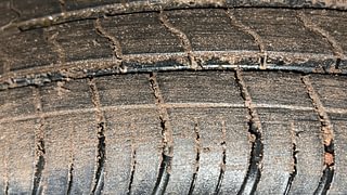 Used 2024 Maruti Suzuki S-Presso Vxi Plus Petrol Manual tyres LEFT REAR TYRE TREAD VIEW
