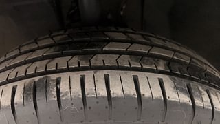 Used 2023 Tata Punch Creative AMT Dual Tone Petrol Automatic tyres LEFT FRONT TYRE TREAD VIEW