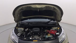 Used 2022 Tata Nexon XZA Plus Premium Kaziranga Petrol Petrol Automatic engine ENGINE & BONNET OPEN FRONT VIEW