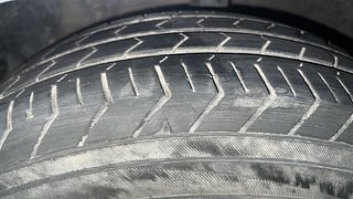 Used 2014 Hyundai Xcent SX 1.2 (O) Petrol Manual tyres LEFT FRONT TYRE TREAD VIEW