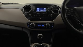Used 2014 Hyundai Xcent SX 1.2 (O) Petrol Manual interior MUSIC SYSTEM & AC CONTROL VIEW