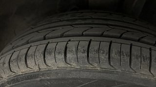 Used 2013 Ford Figo Duratorq Diesel ZXI 1.4 Diesel Manual tyres LEFT REAR TYRE TREAD VIEW