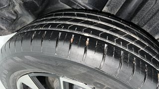 Used 2022 Tata Punch Creative AMT Dual Tone Petrol Automatic tyres RIGHT REAR TYRE TREAD VIEW