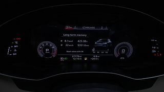 Used 2021 Audi A6 45 TFSI Technology Petrol Automatic interior CLUSTERMETER VIEW