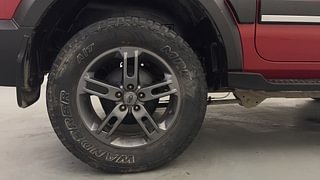 Used 2022 Mahindra Thar LX 4 STR Hard Top Petrol AT 4WD Petrol Automatic tyres RIGHT REAR TYRE RIM VIEW
